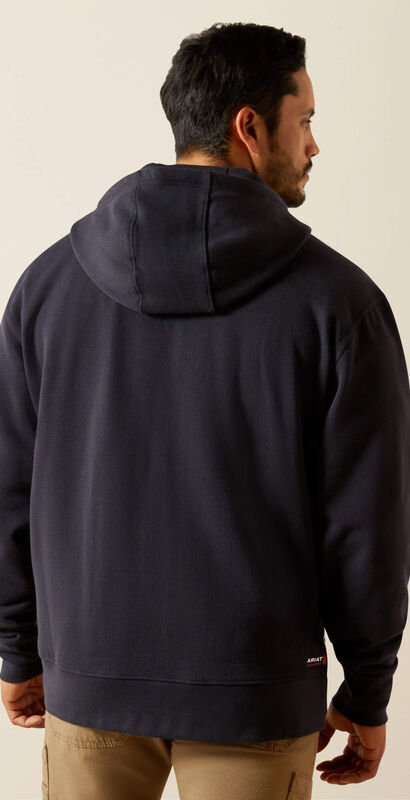 FR DuraStretch Heavyweight Fleece Full Zip Hoodie Back